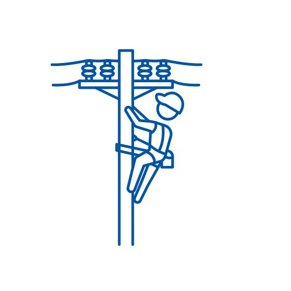Holzmast (PSA Schulung)